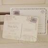 Χριστουγεννιάτικο προσκλητήριο γάμου postcard Χριστουγεννιάτικο προσκλητήριο γάμου postcard