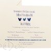 Προσκλητήριο γάμου βάπτισης Blue Hearts Προσκλητήριο γάμου βάπτισης Blue Hearts