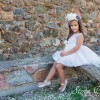 Βαπτιστικό Φόρεμα Πουά Φινέτσα Stova Bambini Βαπτιστικό Φόρεμα Πουά Φινέτσα Stova Bambini