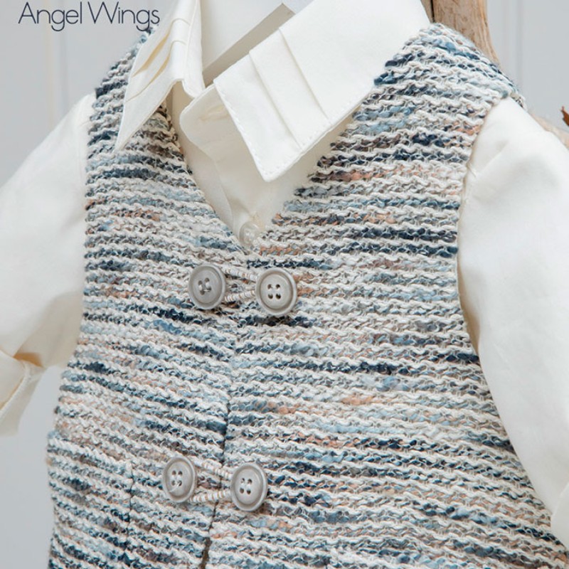 Βαπτιστικό Κουστούμι Angel Wings "Earthy Elegance" Βαπτιστικό Κουστούμι Angel Wings "Earthy Elegance"