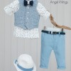 Βαπτιστικό Κουστούμι Angel Wings "Blue Breeze" – Ναυτική Φινέτσα Βαπτιστικό Κουστούμι Angel Wings "Blue Breeze" – Ναυτική Φινέτσα