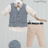 Βαπτιστικό Κουστούμι Angel Wings "Italian Chic" Βαπτιστικό Κουστούμι Angel Wings "Italian Chic"