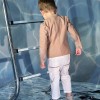 Βαπτιστικό κουστούμι καμηλό λευκό Stova Bambini Βαπτιστικό κουστούμι καμηλό λευκό Stova Bambini