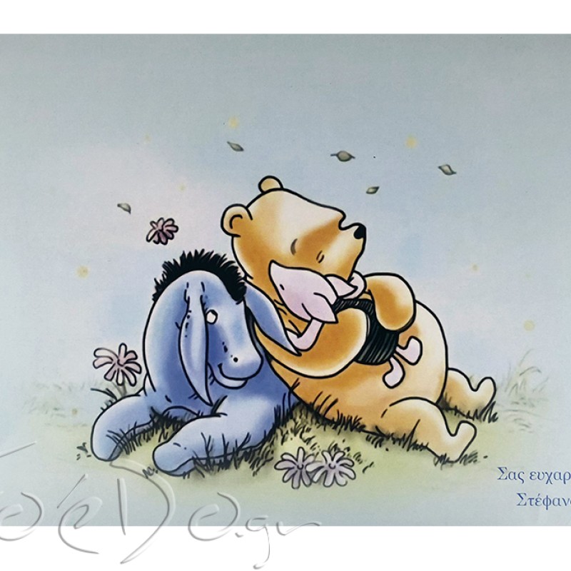 Σουπλά βάπτισης Winnie