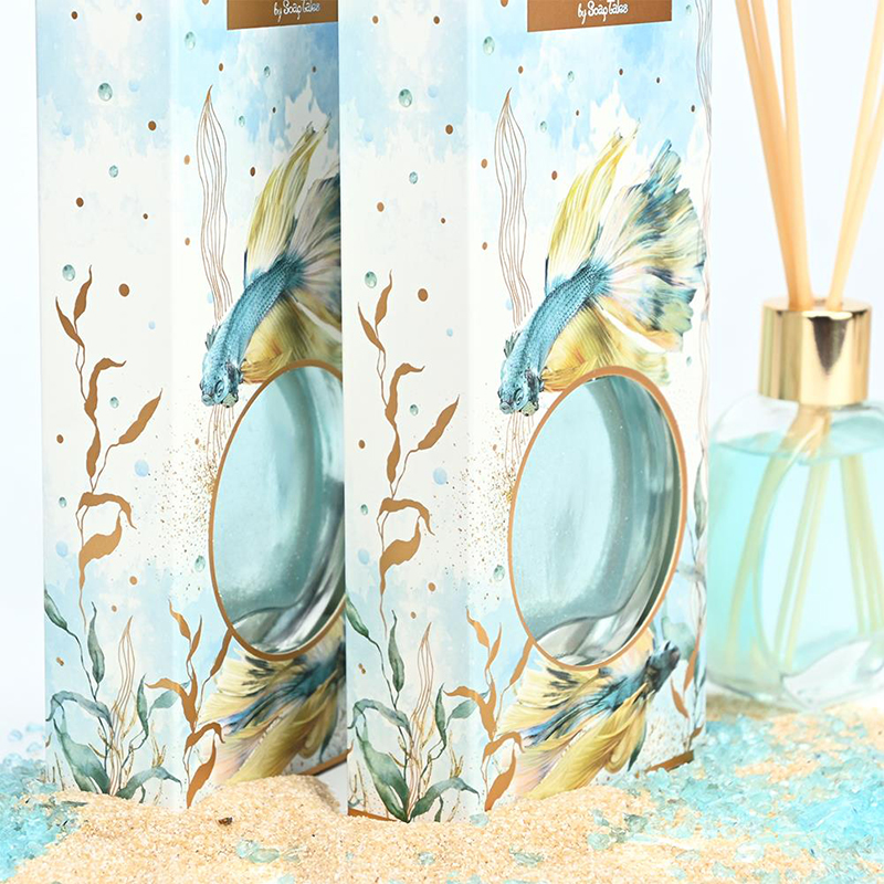 Μπομπονιέρα βάπτισης αρωματικό χώρου aqua blue Μπομπονιέρα βάπτισης αρωματικό χώρου aqua blue