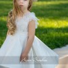 Βαπτιστικό Φόρεμα Stova Bambini - Τούλι & Λουλούδια Βαπτιστικό Φόρεμα Stova Bambini - Τούλι & Λουλούδια