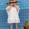 Βαπτιστικό φόρεμα boho καφτάνι της Bambolino Βαπτιστικό φόρεμα boho καφτάνι της Bambolino