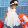 Βαπτιστικό φόρεμα boho ιβουάρ της Bambolino Βαπτιστικό φόρεμα boho ιβουάρ της Bambolino