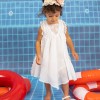 Βαπτιστικό φόρεμα boho ιβουάρ της Bambolino Βαπτιστικό φόρεμα boho ιβουάρ της Bambolino