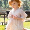 Βαπτιστικό φόρεμα καφτάνι Erifili Boho Dusty Pink της Bambolino Βαπτιστικό φόρεμα καφτάνι Erifili Boho Dusty Pink της Bambolino