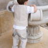 Βαπτιστικό ρούχο για αγοράκια μπεζ Stova Bambini Βαπτιστικό ρούχο για αγοράκια μπεζ Stova Bambini