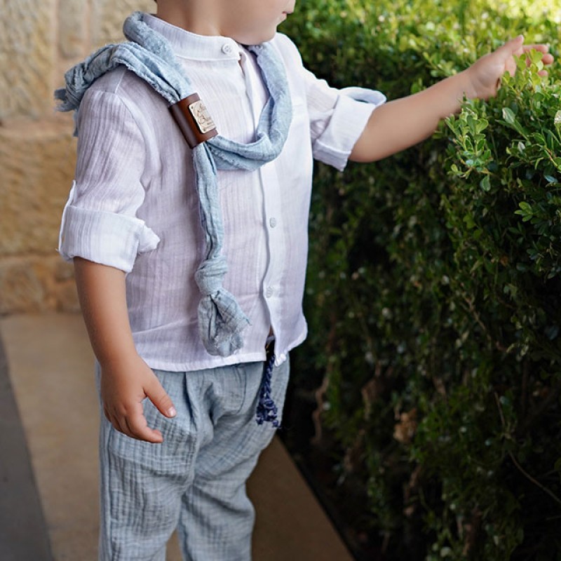 Βαπτιστικό ρούχο για αγοράκια baby blue Stova Bambini Βαπτιστικό ρούχο για αγοράκια baby blue Stova Bambini