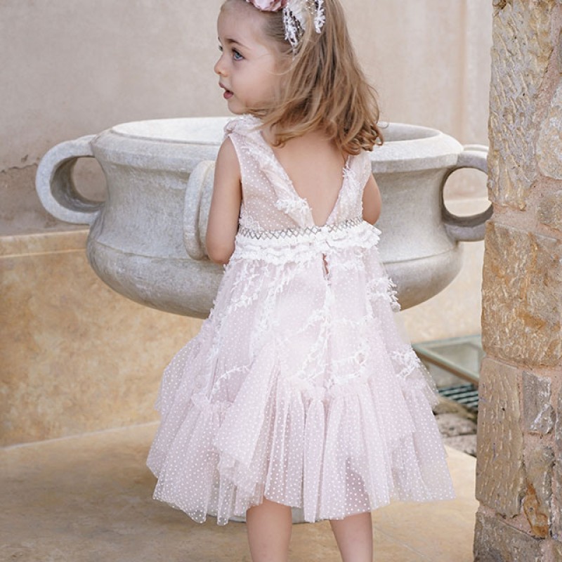 Βαπτιστικό φόρεμα bohemian Stova Bambini Βαπτιστικό φόρεμα bohemian Stova Bambini