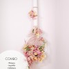 Stova Bambini Combo Flower - Φιόγκος, Λαδόπανα, Λαμπάδα & Λαδοσέτ Stova Bambini Combo Flower - Φιόγκος, Λαδόπανα, Λαμπάδα & Λαδοσέτ
