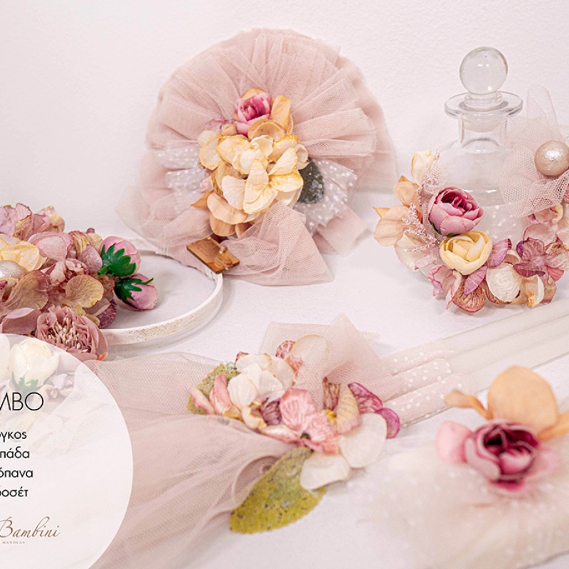 Stova Bambini Combo Flower - Φιόγκος, Λαδόπανα, Λαμπάδα & Λαδοσέτ Stova Bambini Combo Flower - Φιόγκος, Λαδόπανα, Λαμπάδα & Λαδοσέτ