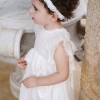 Βαπτιστικό φόρεμα λινή γάζα Stova Bambini Βαπτιστικό φόρεμα λινή γάζα Stova Bambini