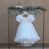 Βαπτιστικό φόρεμα ασύμμετρο αμπίρ Stova Bambini Βαπτιστικό φόρεμα ασύμμετρο αμπίρ Stova Bambini
