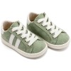 Δίχρωμα Καστόρινα Δετά Βαπτιστικά Sneakers - Μέντα & Λευκό Δίχρωμα Καστόρινα Δετά Βαπτιστικά Sneakers - Μέντα & Λευκό