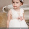 Ρομαντικό βαπτιστικό φόρεμα Stova Bambini Ρομαντικό βαπτιστικό φόρεμα Stova Bambini