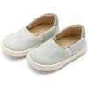 Βαπτιστικά Loafers Babywalker Ύφασμάτινα σε Μέντα με Λάστιχο Βαπτιστικά Loafers Babywalker Ύφασμάτινα σε Μέντα με Λάστιχο
