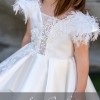 Βαπτιστικό Φόρεμα Stova Bambini – Mikado & Δαντέλα σε Πριγκιπικό Στυλ Βαπτιστικό Φόρεμα Stova Bambini – Mikado & Δαντέλα σε Πριγκιπικό Στυλ