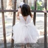 Βαπτιστικό Φόρεμα Stova Bambini – Dusty-Pink με 3D Λουλούδια Βαπτιστικό Φόρεμα Stova Bambini – Dusty-Pink με 3D Λουλούδια