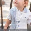 Αγορίστικο Βαπτιστικό Ρούχο Stova Bambini – Διπλό Γιλέκο Λευκό & Σιέλ Boho Chic Αγορίστικο Βαπτιστικό Ρούχο Stova Bambini – Διπλό Γιλέκο Λευκό & Σιέλ Boho Chic