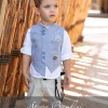 Αγορίστικο Βαπτιστικό Ρούχο Stova Bambini – Ασύμμετρο Γιλέκο & Premium Αξεσουάρ Αγορίστικο Βαπτιστικό Ρούχο Stova Bambini – Ασύμμετρο Γιλέκο & Premium Αξεσουάρ