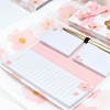 Μπομπονιέρα Σημειωματάριο με Post-it και Στυλό Pink Bloom Μπομπονιέρα Σημειωματάριο με Post-it και Στυλό Pink Bloom