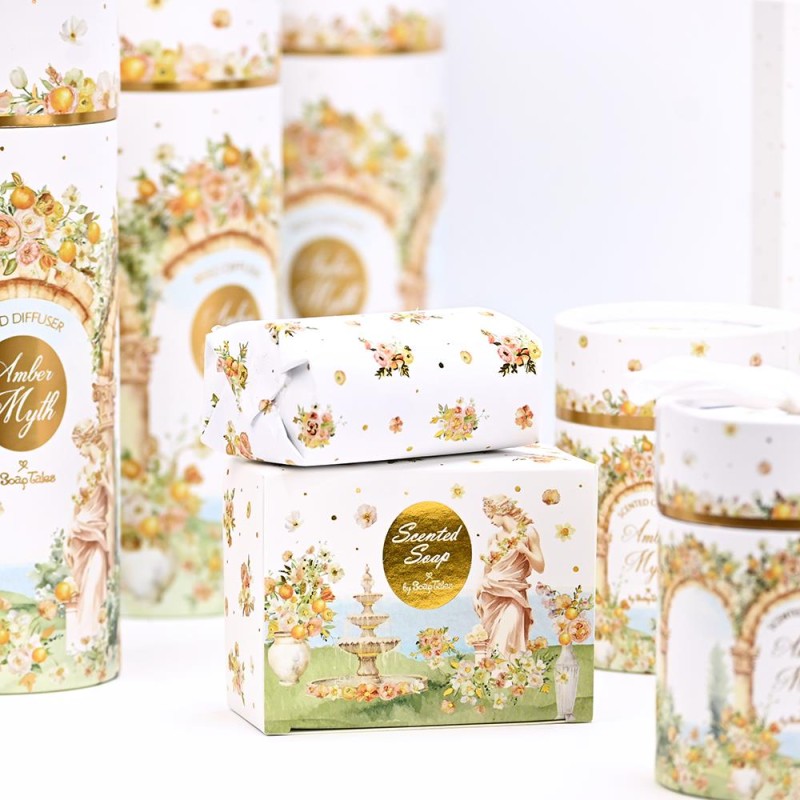 Μπομπονιέρα Σαπούνι Amber Myth με Άρωμα White Jasmine Μπομπονιέρα Σαπούνι Amber Myth με Άρωμα White Jasmine