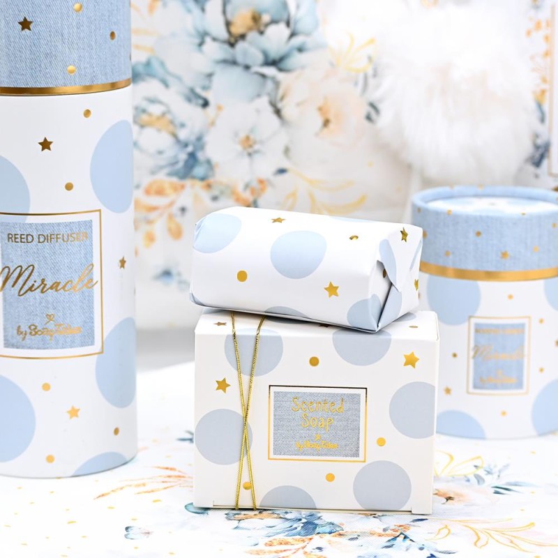 Μπομπονιέρα Σαπούνι Miracle Blue Μπομπονιέρα Σαπούνι Miracle Blue