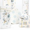 Μπομπονιέρα Σημειωματάριο με Post-it και Στυλό Blue Flowers Μπομπονιέρα Σημειωματάριο με Post-it και Στυλό Blue Flowers