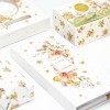 Μπομπονιέρα Σημειωματάριο με Post-it και Στυλό Peach Flowers Μπομπονιέρα Σημειωματάριο με Post-it και Στυλό Peach Flowers