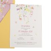 Πρόσκληση Βάπτισης για Κοριτσάκια Floral Elegance Πρόσκληση Βάπτισης για Κοριτσάκια Floral Elegance